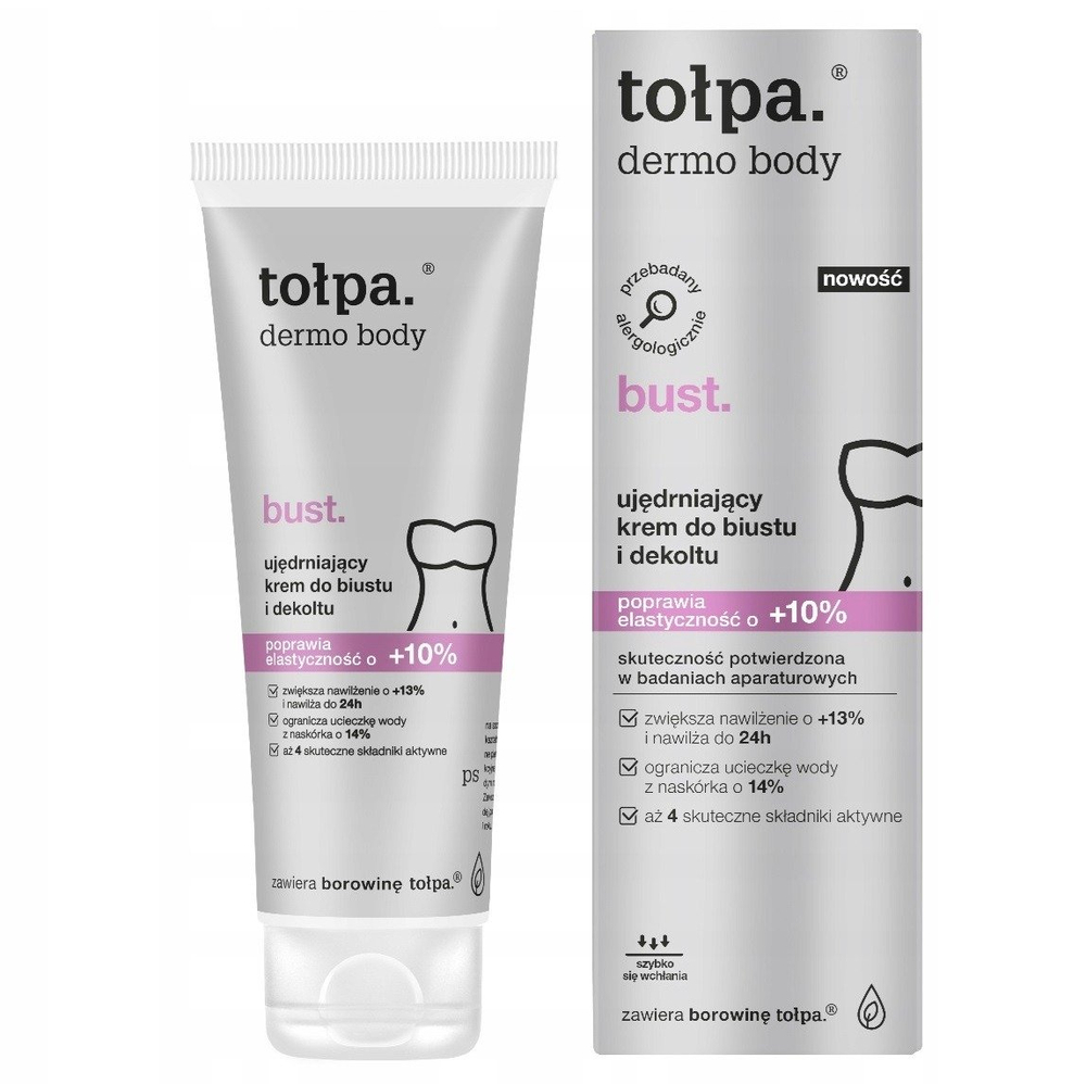 Tołpa Dermo Body Bust Ujędrniający Krem do Biustu, Dekoltu i Szyi 125ml