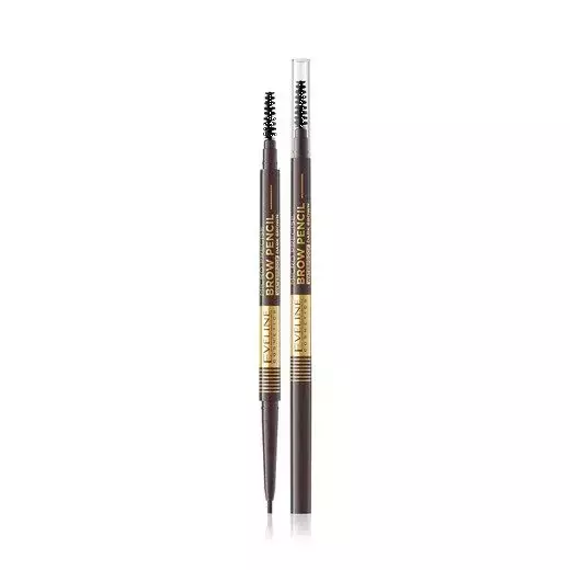 Eveline Precision Brow Pencil Ultra Precise Eyebrow Pencil No 03 Dark Brown 0.05g