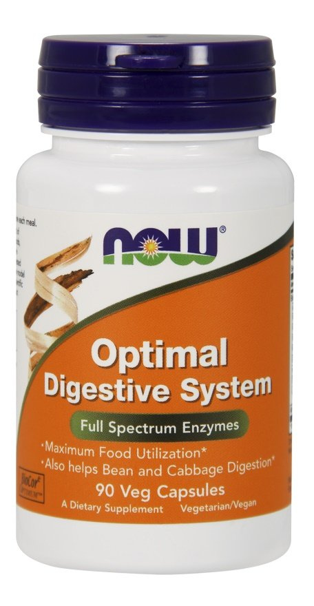 Now Foods Optimal Digestive System Wspomaga System Trawienny 90 Kapsułek