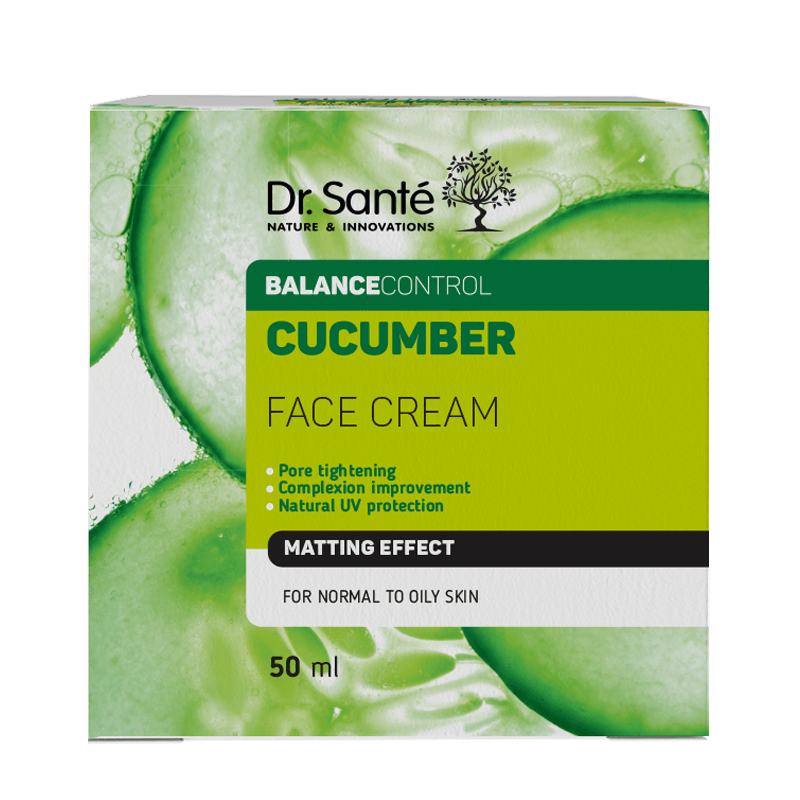 Dr.Sante Cucumber Balance Control Krem do Twarzy dla Skóry Normalnej i Tłustej 50ml