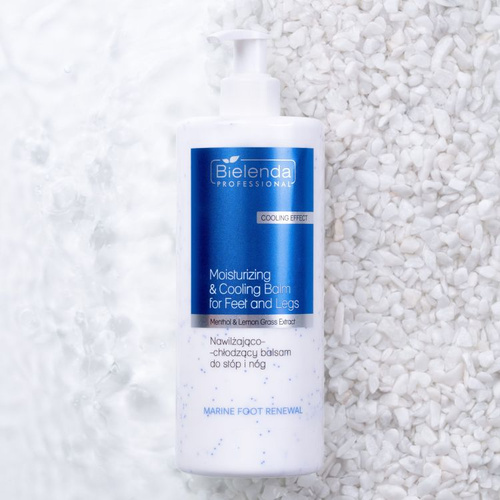 Bielenda Professional Marine Foot Renewal Moisturizing and Cooling Foot and Leg Lotion 500ml