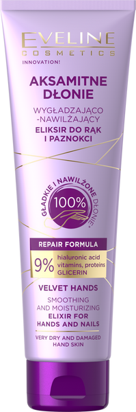 Eveline Velvet Hands Moisturizing and Smoothing Hand Cream 75ml