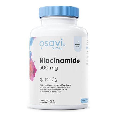 Osavi Niacinamide 500mg Vitamin B3 120 vegan caps