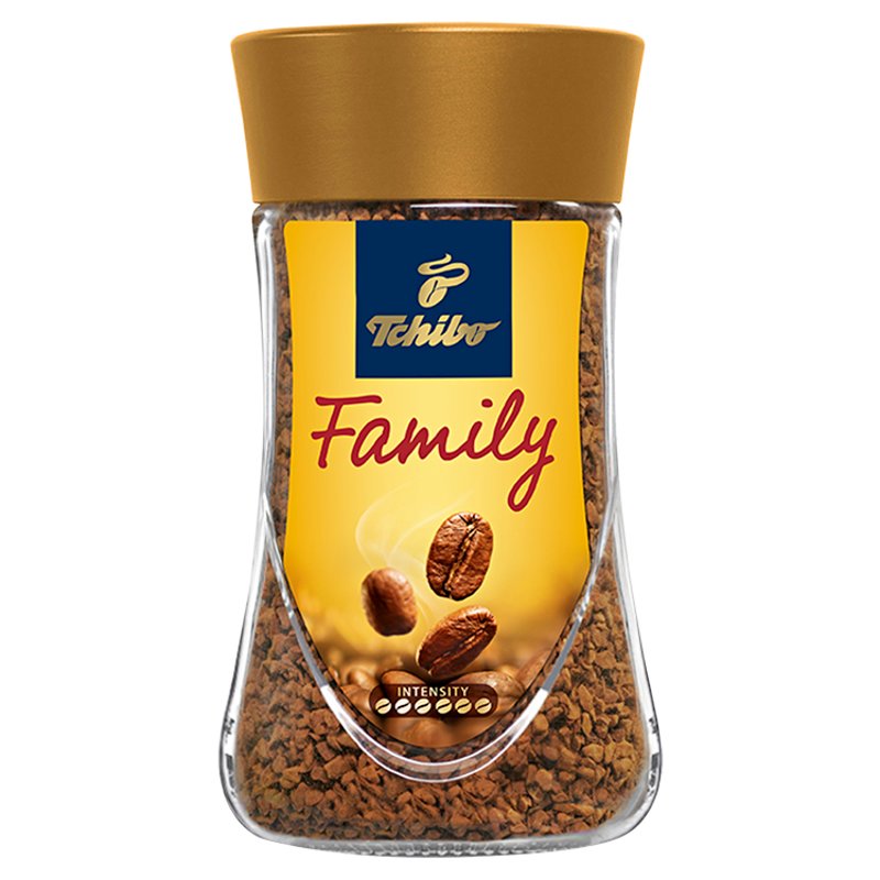 Tchibo Family Intensive and Expressive Coffee Instant Freeze-dried 100% Natural 50g