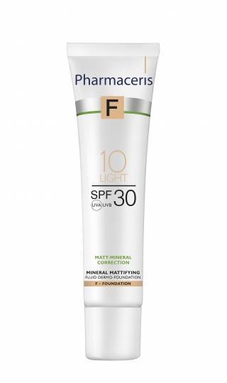 Pharmaceris F Mineralny Dermo-Fluid Matujący Light 10 SPF30  30ml