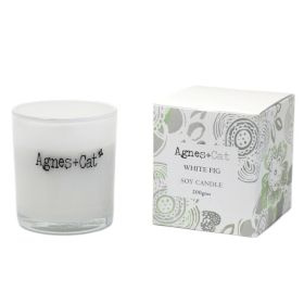 Agnes + Cat Votive Candle - White Fig