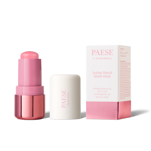 Paese Butter Blend Masełkowy Róż do Twarzy w Sticku Nr 01 Peony 6g