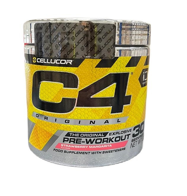 Cellucor C4 Original Przedtreningówka o Smaku Truskawkowej Margarity Na Zwiększenie Energii i Wytrzymałości 201g