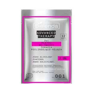 Bielenda Advanced Therapy 2in1 Peeling & Soothing Facial Pads 12 Pieces