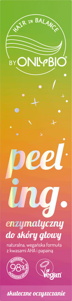 OnlyBio Hair In Balance Enzymatic Scalp Scrub with AHA Acids 125ml