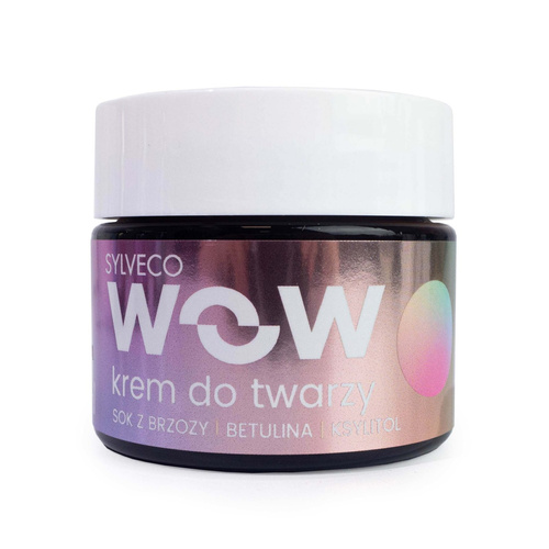 Sylveco Wow Face Young Skin Cream with Birch Juice Betulin and Xylitol 50ml