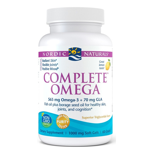 Complete Omega, 565mg Lemon - 60 softgels