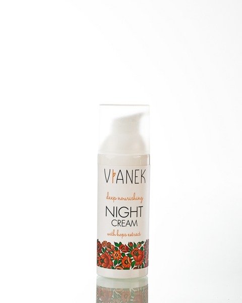 Vianek Nourishing Night Face Cream with Hop Cones Extract 50ml