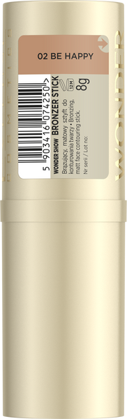 Eveline Wonder Show Bronzer w Sztyfcie 02 Be Happy 8g