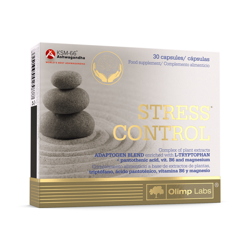 Olimp Stress Control Supplement for Stress and Fatigue 30 Capsules