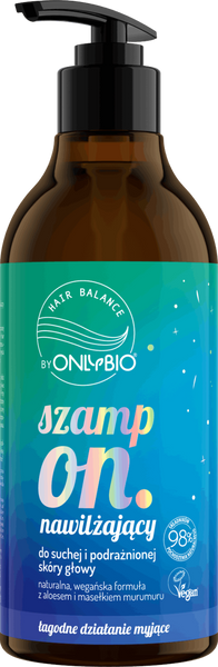 OnlyBio Hair In Balance Moisturizing Shampoo for Dry and Irritated Scalp 400ml