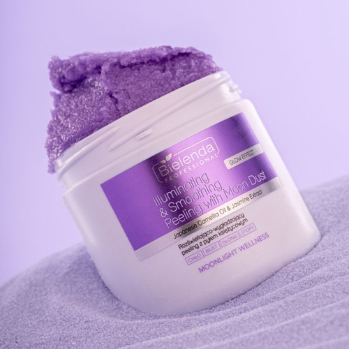 Bielenda Professional Moonlight Wellness Rozświetlająco-Wygładzający Peeling z Pyłem Księżycowym 500ml