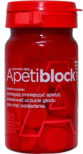 Aflofarm Apetiblock tabletki musujące do ssania 50 szt.
