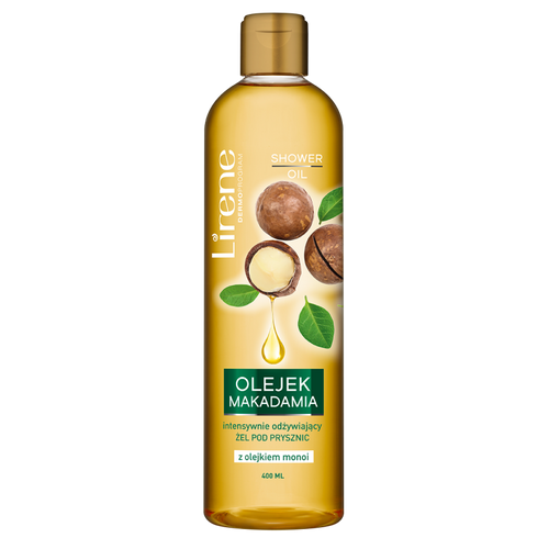 Lirene Intensywnie Odżywczy Żel pod Prysznic Olejek Makadamia z Olejkiem Monoi 400ml