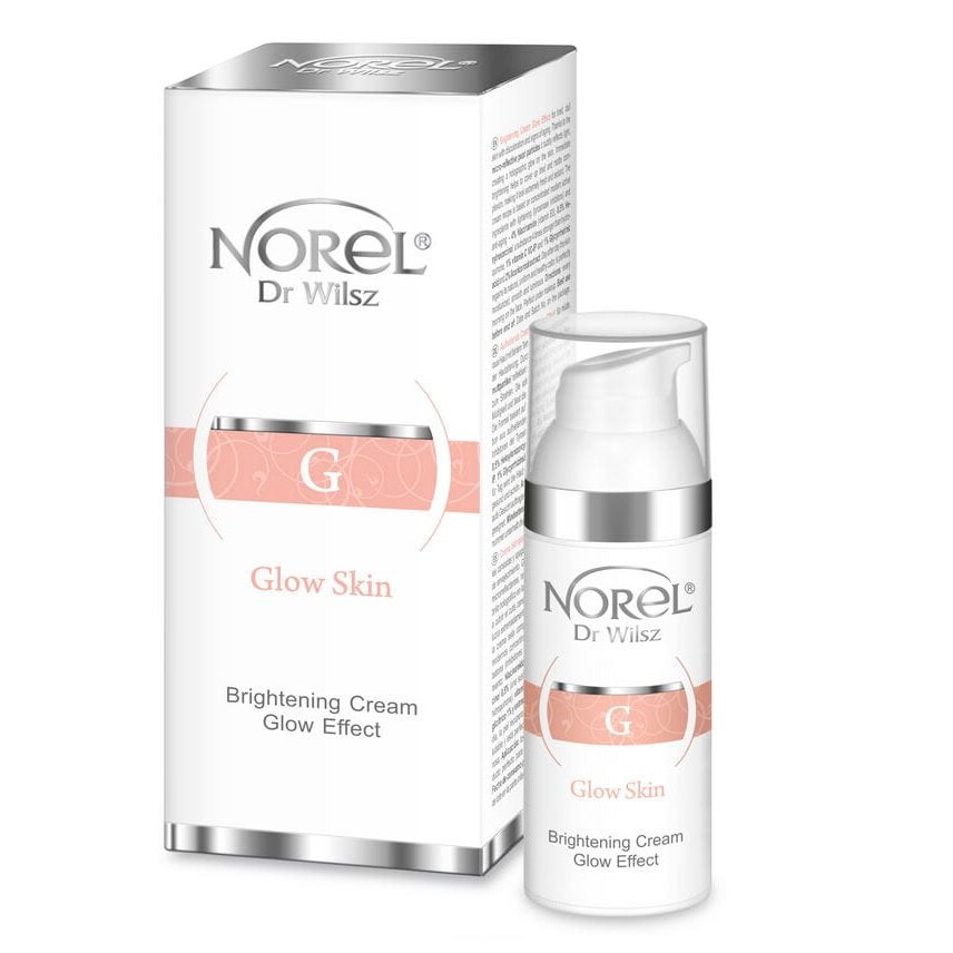 Norel Glow Skin Rozjaśniający Krem do Twarzy dla Skóry z Pierwszymi Oznakami Starzenia Efect Glow 50ml