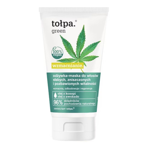 Tołpa green strengthening conditioner - mask for weak, damaged and lack of vitality hair 150ml