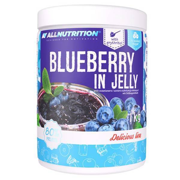 AllNutrition Blueberry in Jelly Fruzelin with Whole Fruit Pieces No Sugar 1000g