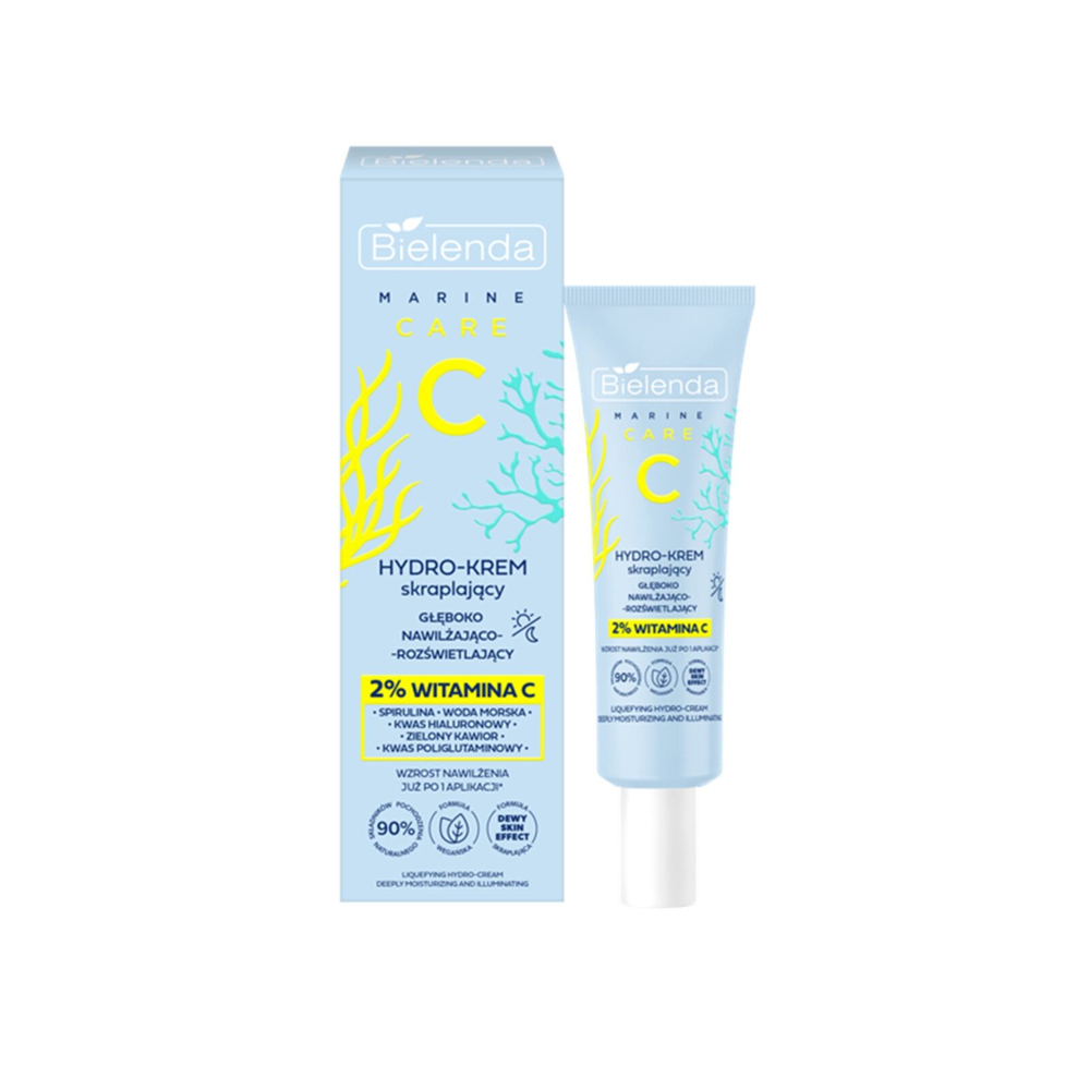 Bielenda C Marine Care Hydro-Condensing Moisturizing and Illuminating Cream with Vitamin C 50ml