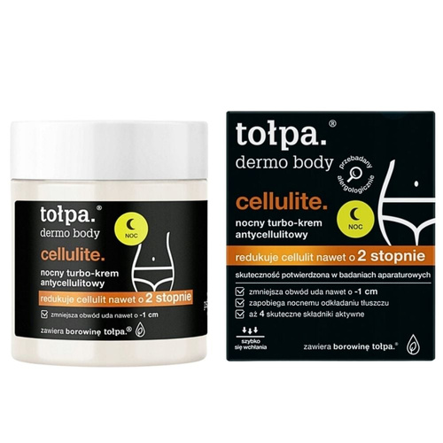 Tolpa Dermo Body Antycellulitowy Krem na Noc 250ml