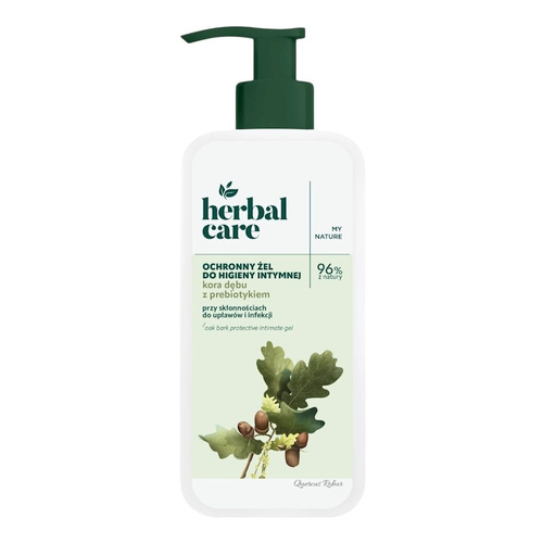 Herbal Care Ochronny Żel do Higieny Intymnej Kora Dębu i Prebiotyk 330ml