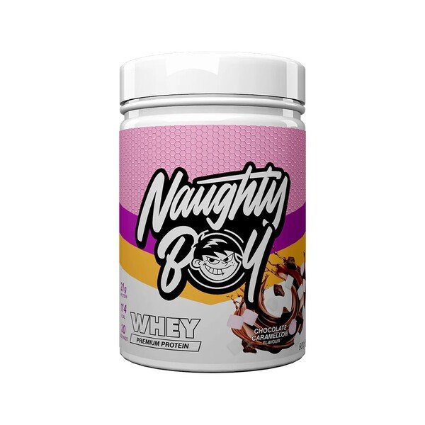 Naughty Boy Advanced Whey Protein Chocolate Caramellow For Muscle Growth 900g