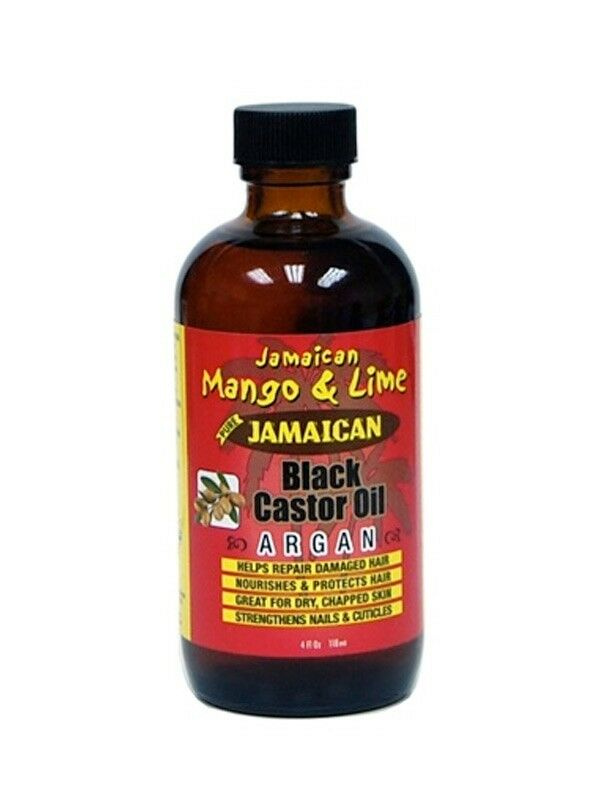 Jamaican Mango & Lime Black Castor Oil Argan for Dry Skin and Damaged Hair 118m