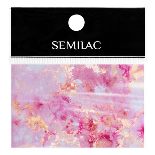 Semilac Nail Transfer Foil Rose Gold Marble 12