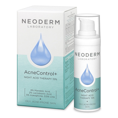 Neoderm AcneControl Exfoliating Night Acid Therapy for Oily Skin 30ml