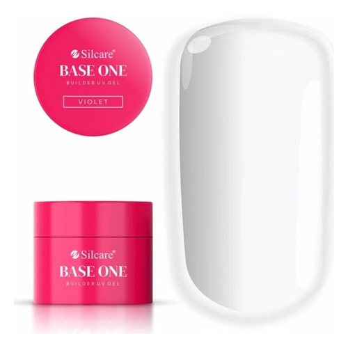 Silcare Base One żel budujący UV/LED Violet 50g