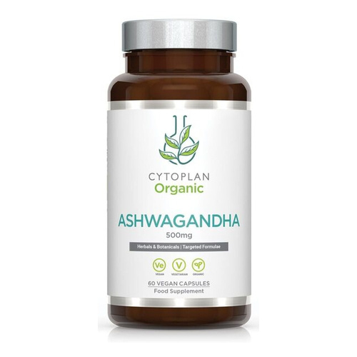 Cytoplan Organiczna Ashwagandha Na Stres i Relaks 60 Kapsułek