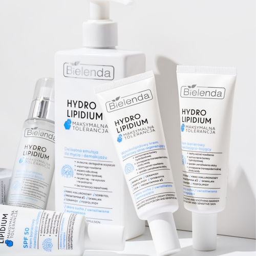 Bielenda Hydro Lipidium Maximum Tolerance Delicate Wash and Make-up Removal Emulsion 300ml