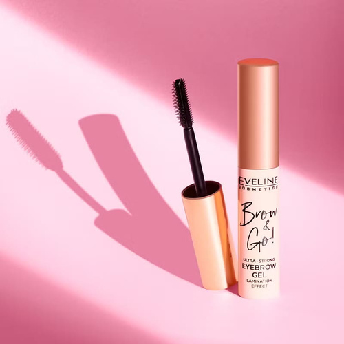 Eveline Brow & Go Ultra Strong Transparent Eyebrow Gel Lamination Effect 6ml