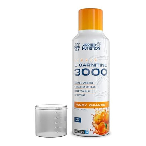 Applied Nutrition L-Carnitine Liquid 3000, Tangy Orange - 480 ml.