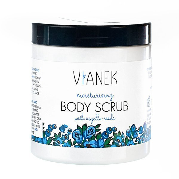Vianek Moisturizing and Smoothing Body Scrub with Black Cumin Seeds 250ml