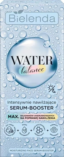Bielenda Water Balance Intensywnie Nawilżające Serum-Booster dla Suchej Cery 30g