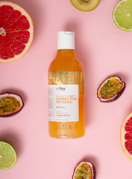So!Flow Energizing Body Shower Sorbet with Adaptogens 400ml Best Before 06.12.25