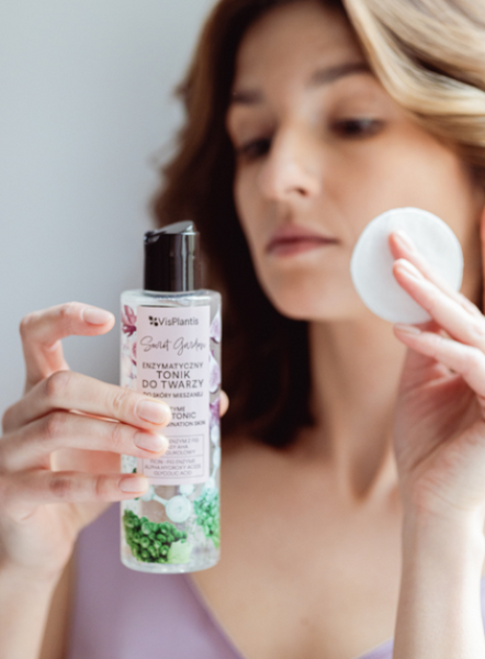 Vis Plantis Secret Garden Enzymatyczny Tonik Złuszczający 200ml