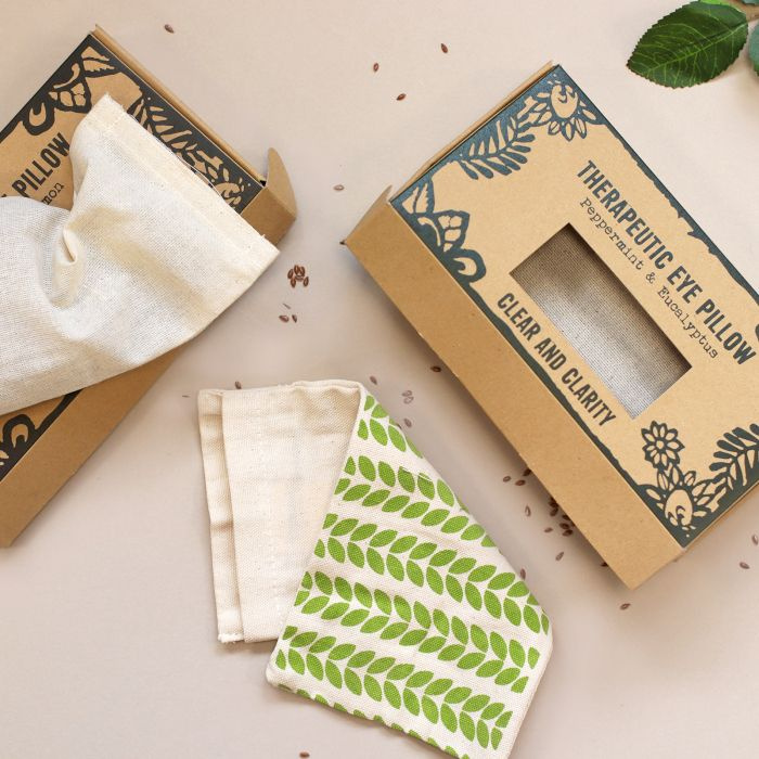 Agnes + Cat Eye Pillow - Clear & Clarity