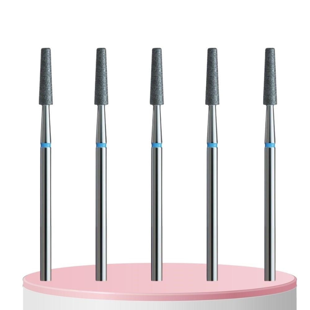 IQ Nails Professional Diamond Drill Bits Cut Cone 2.3mm 5 pcs