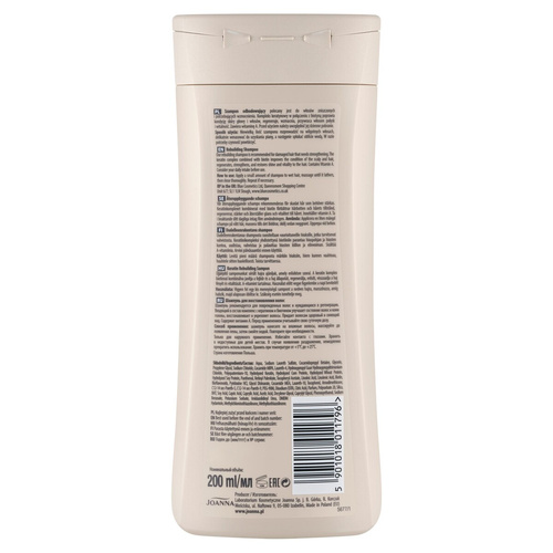 Joanna Keratin Shampoo for Coarse Brittle and Damaged Hair 200ml