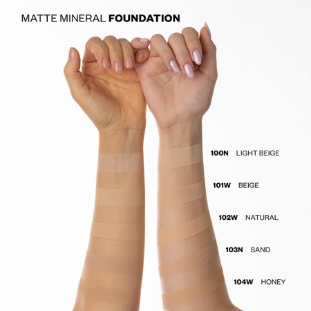 Paese Minerals Mattifying Foundation for Oily and Combination Skin 104W Honey 7g