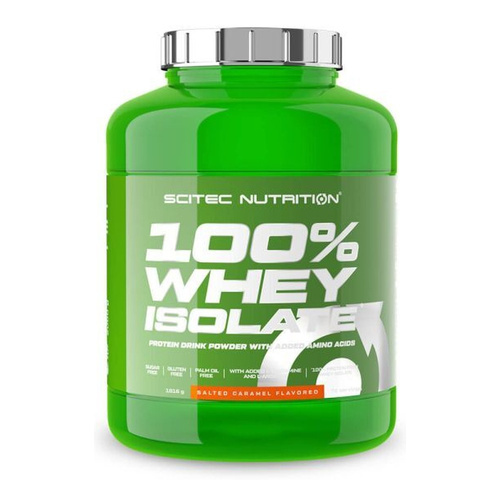 SciTec 100% Whey Isolate, Salted Caramel - 1816g