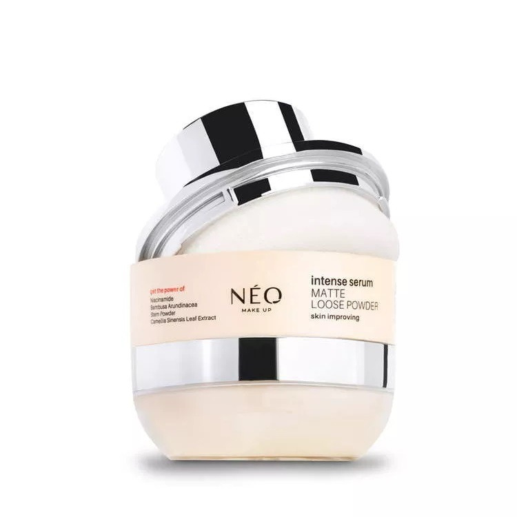 Neo Makeup Intense Serum Matujący Transparentny Puder Sypki 10g