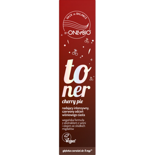 OnlyBio Hair in Balance Toner do Włosów Cherry Pie 100ml