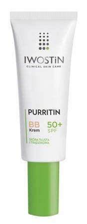 IWOSTIN PURRITIN BB Krem SPF 50+ 30 ml  Best Before 30.06.2022